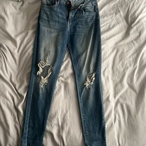 Fashion Nova ripped jeans